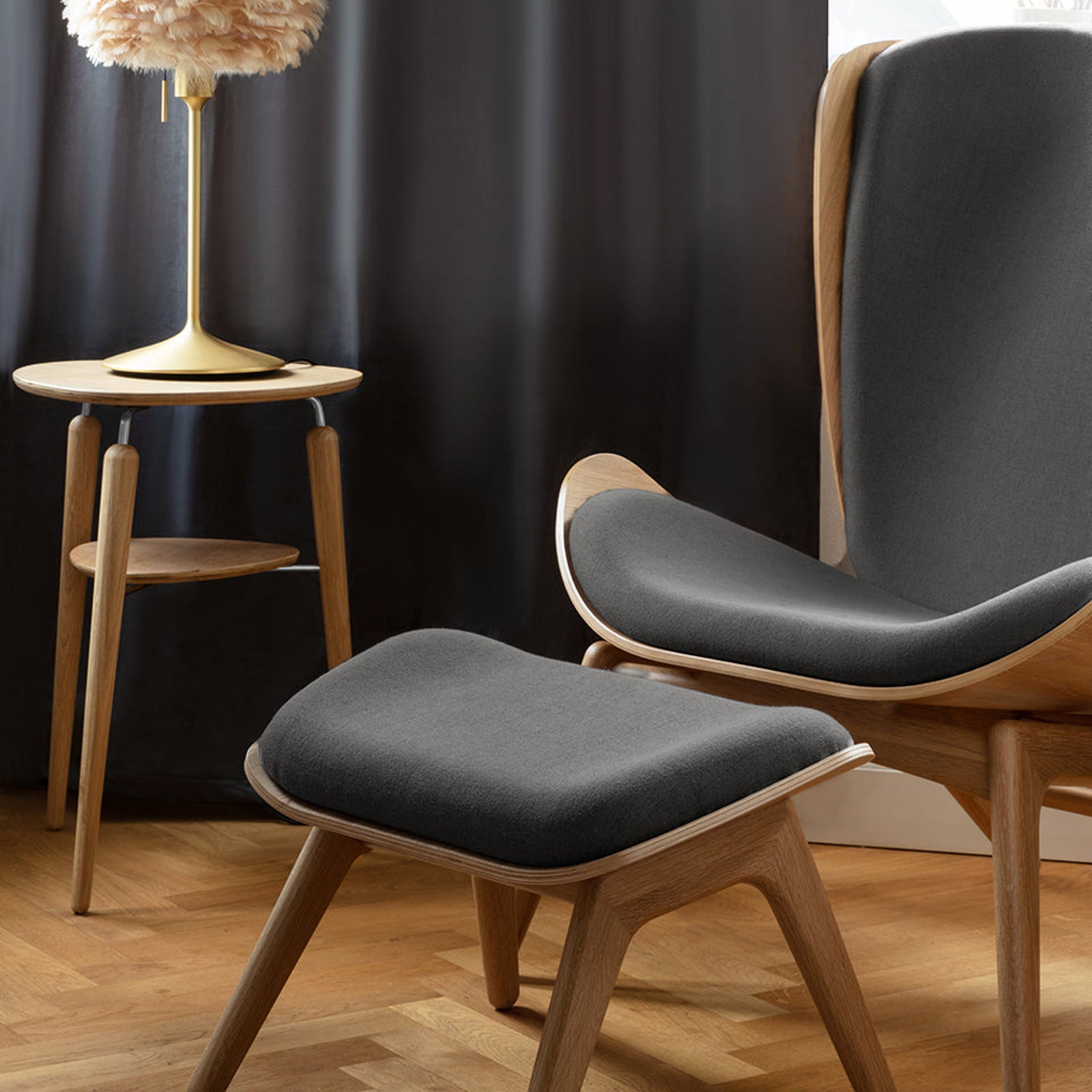 Table d'appoint My Spot – Oak & Steel