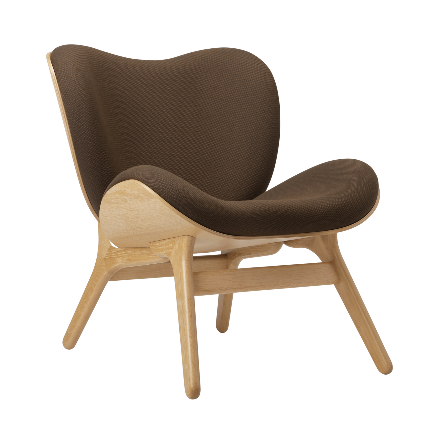 Fauteuil A Conversation Piece – Oak & Mocca