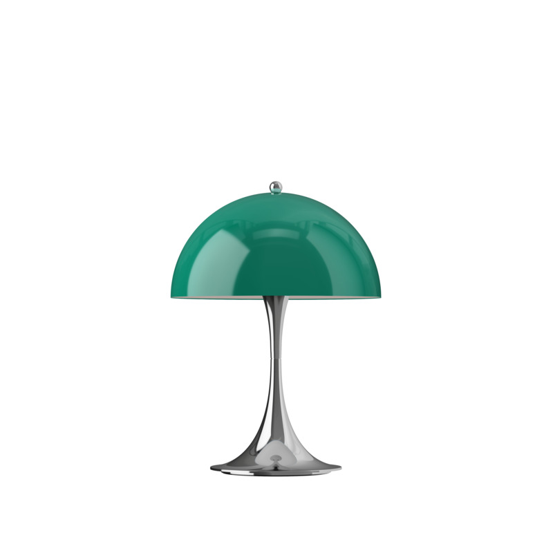 Lampe portable Panthella 250 The Originals, Opal Vert et Chrome